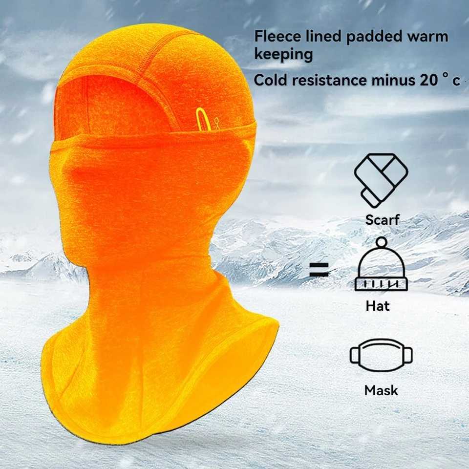 GTUBIKE Winter Cycling Mask Fleece Thermal Keep Warm Windproof Cycling Face Mask Balaclava Ski Mask Fishing Skiing Hat Headwear Z250926