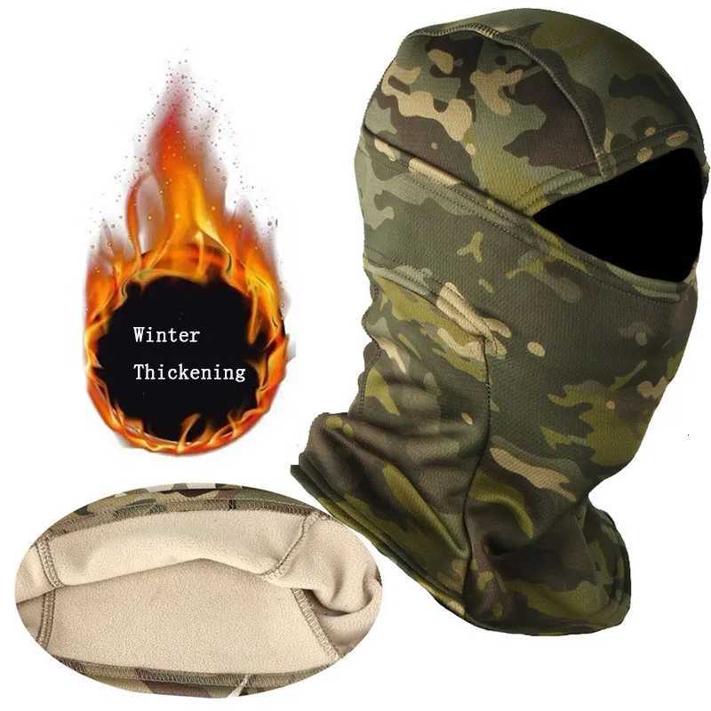 Winter Fleece Balaclava Outdoor Hunting Cycling Hiking Skiing Scarf Snowboard Face Mask Windproof Men Women Z250926