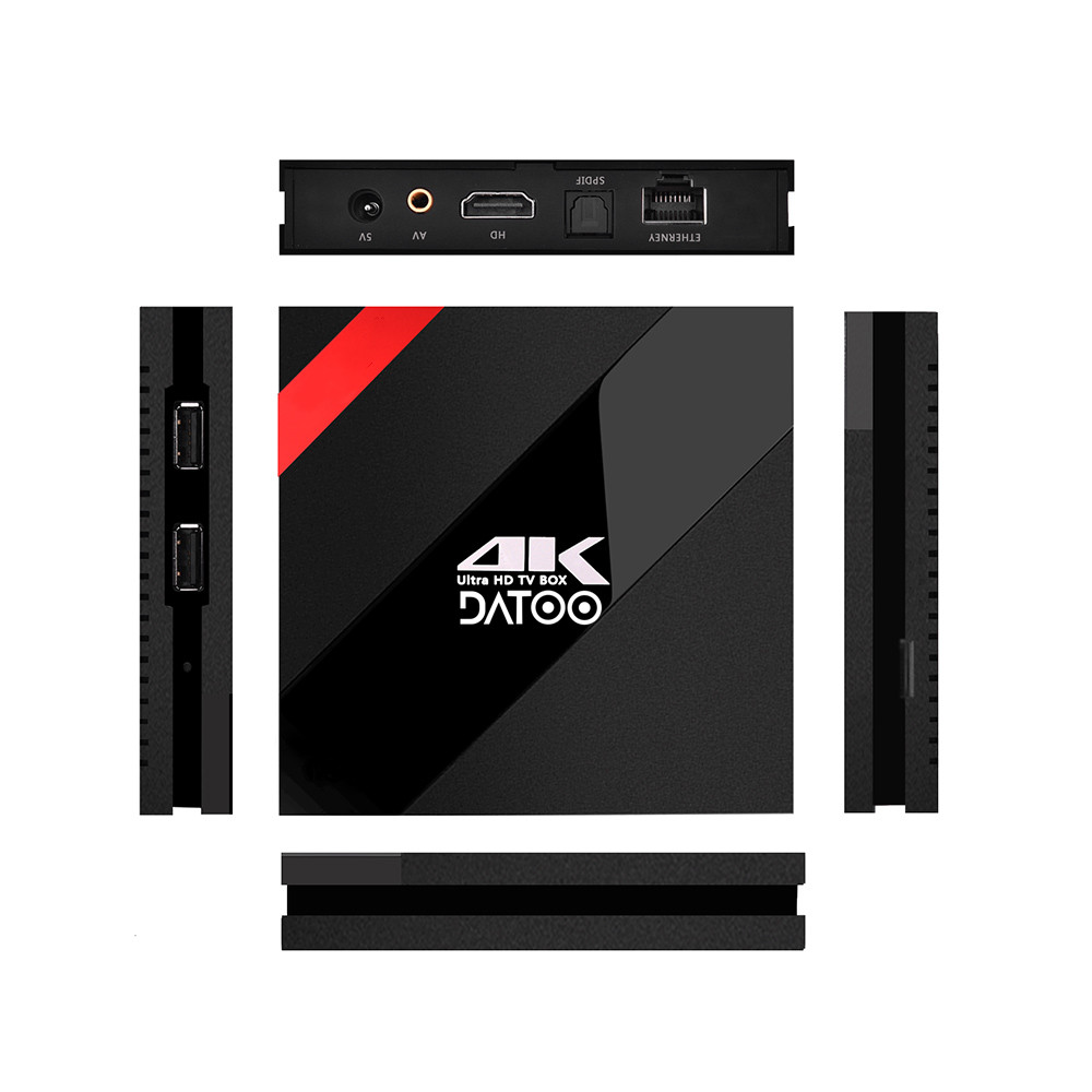 Amlogic S912 Octa core DATOO LIVEGO Android 7.1 TV Box H.265 4K media player 2.4GHZ/5.8GHZ dual-band Wifi 3GB 32GB smart tv set top box