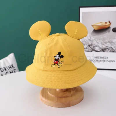 Disney Childrens Summer Hat cute Boys Sun Cap Girls Fisherman Hat Summer Baby Hats for 03year H250926