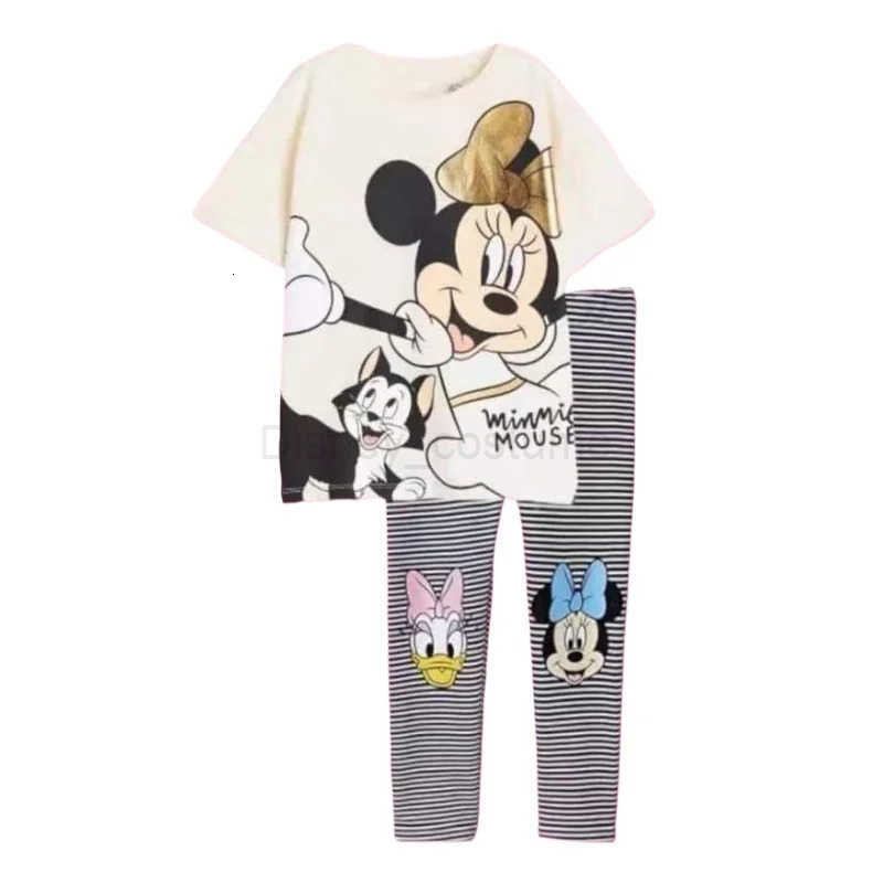 Disney Cute Baby Girls Kids Clothing Minnie Girls Clothes Sets Baby Clothes Set 010year Years Old H250926