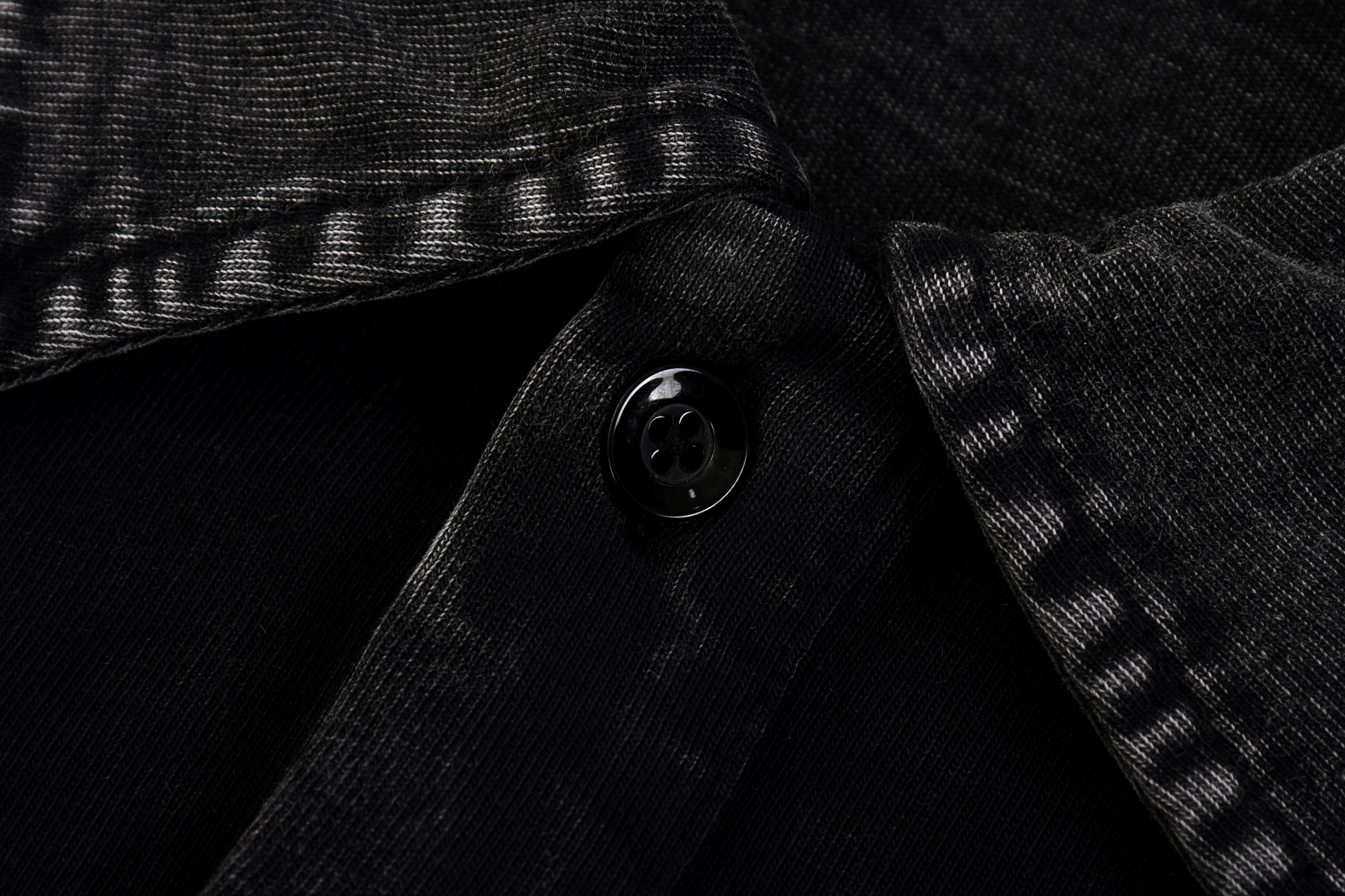 BLNCG Men's Fashion & Comfortable Vintage Washed Polo Shirt, Short Sleeve Button - Placket Casual Retro Top-X-32