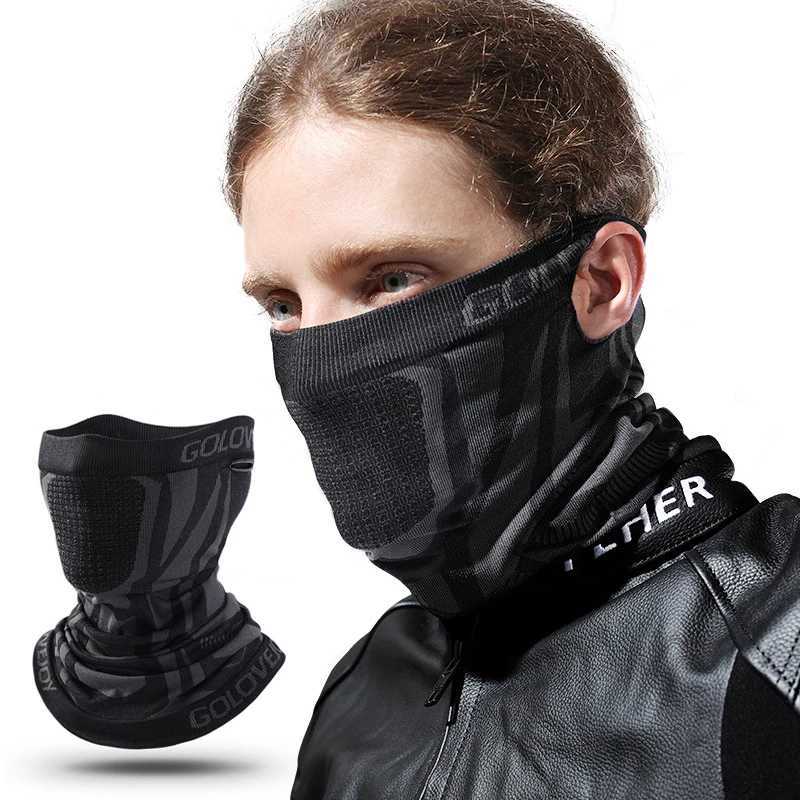 Motorcycle Mask Winter Half Face Mask Windproof Cycling Snowboard Ski Hiking Masks Sport Scarf Neck Gaiter Warm Bicycle Mask Z250926