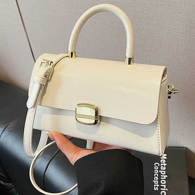 Daily Commuter Simple Small Square Bags Fashionable Exquisite Crossbody Bag Pure Colour Pu Leather Single Shoulder Bag Z250926