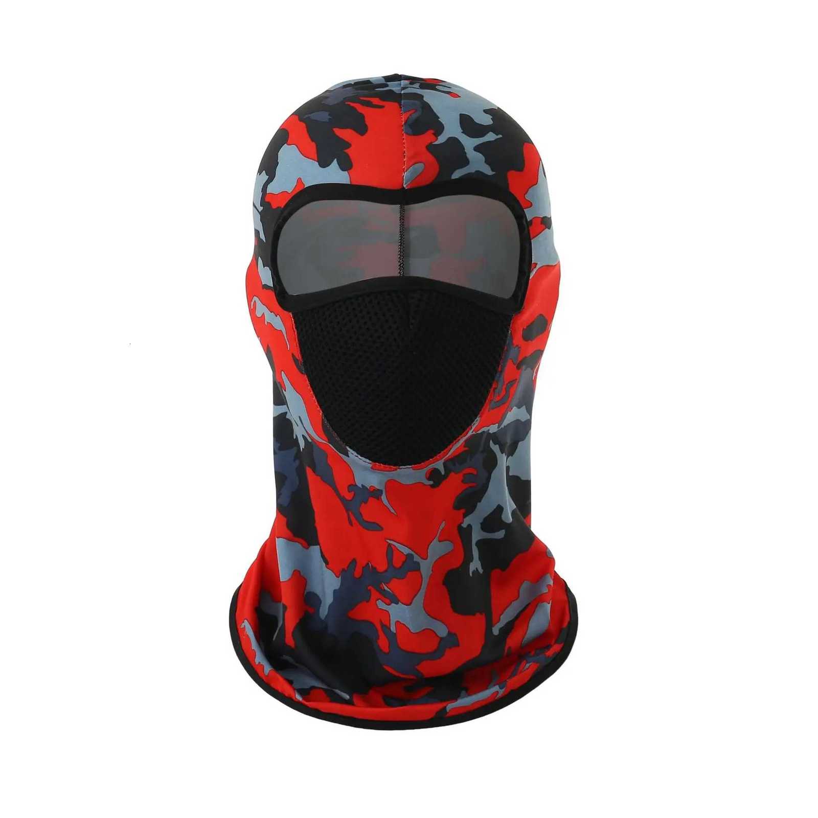 Breathable Mesh Camouflage Balaclava Full Face Mask Ski Cycling Hunting Head Cover Scarf Blaclava Z250926