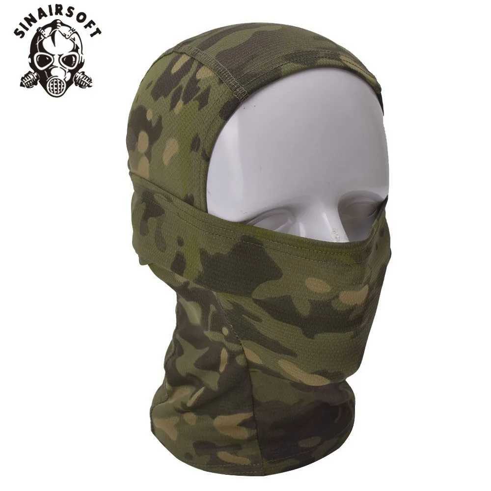 SINAIRSOFT USMC Seal Sniper Breathable Rattlesnake Tactical Full Face Mask For Airsoft Hunting Paintball Bicycle Cycling Z250926