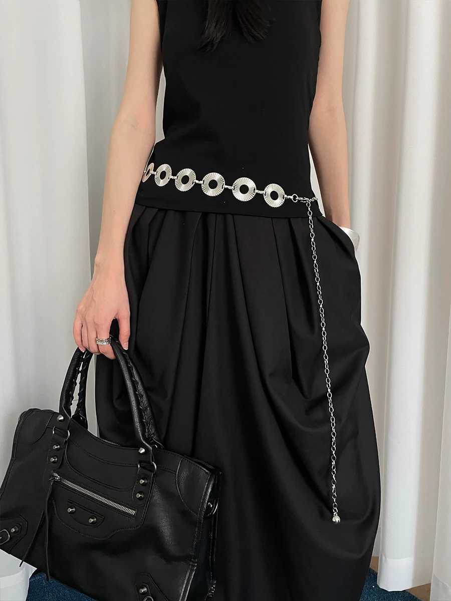 Fashionable Metal Hoop Waist Chain For Women New 2025 Style Versatile With Dresses Belts And Chains To Accentuate The L250926