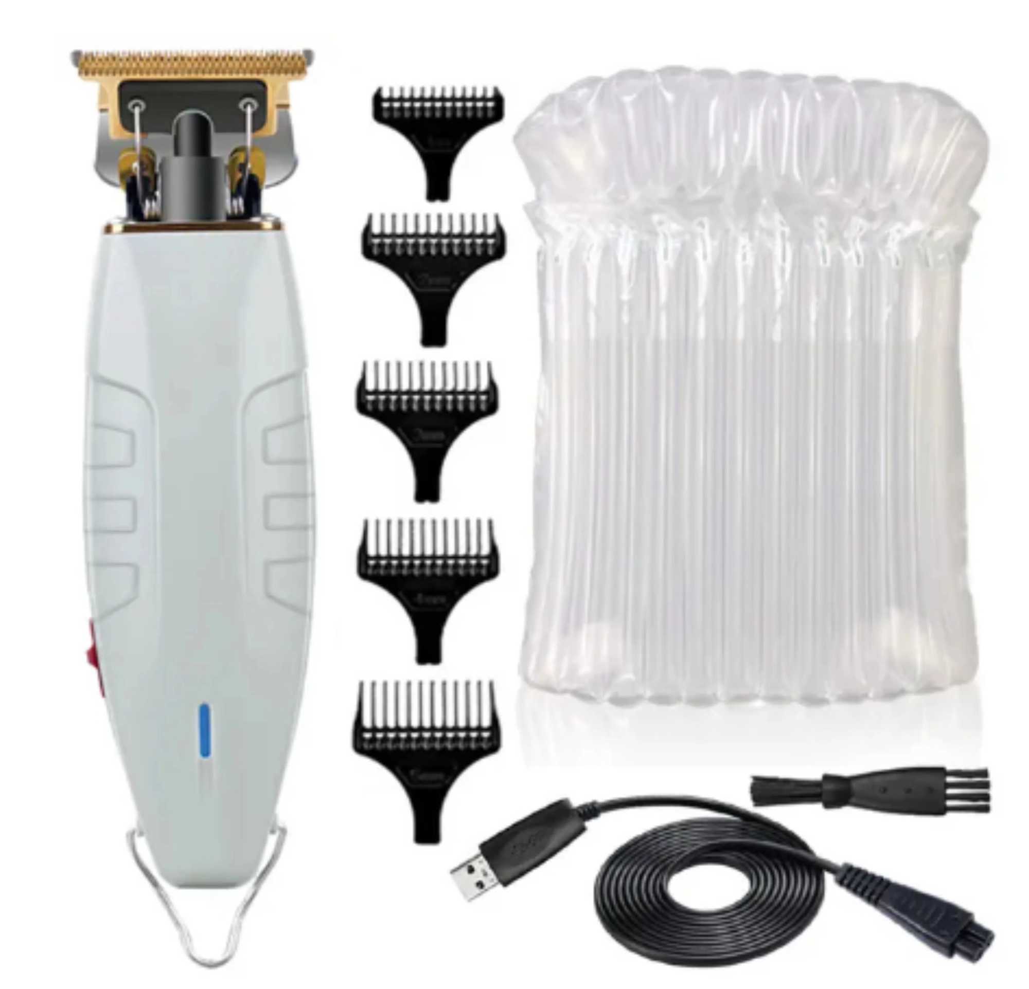 KM1931 Kemei Professional Electric Barber Shears Mens Stainless Steel Hair Clipper Shaving R250926