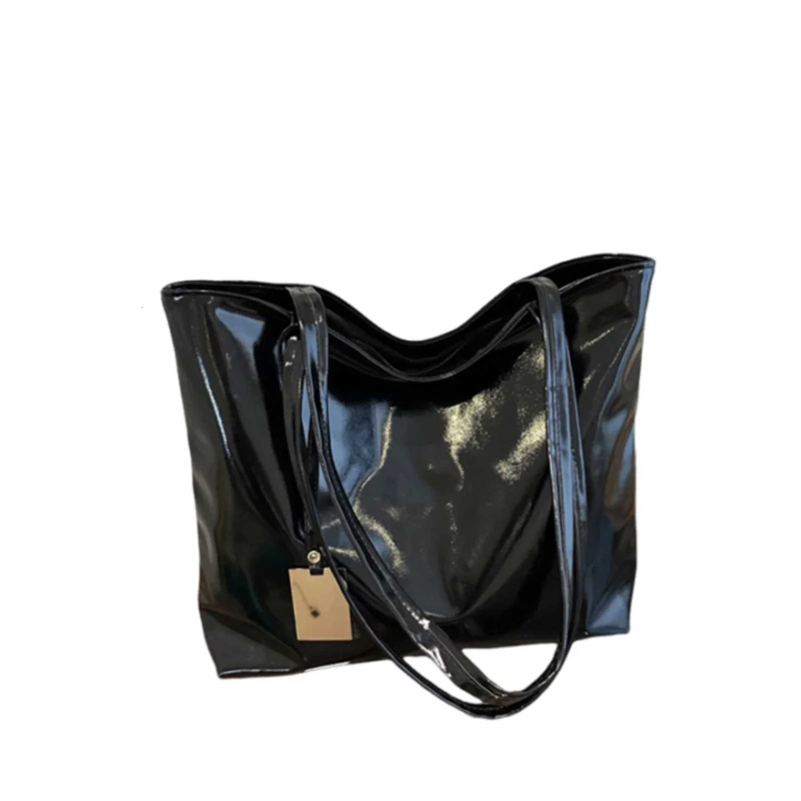 2024 New Fashion Women Shoulder Bag Trendy Large Capacity PU Leather Handbag Solid Lightweight Tote Z250926