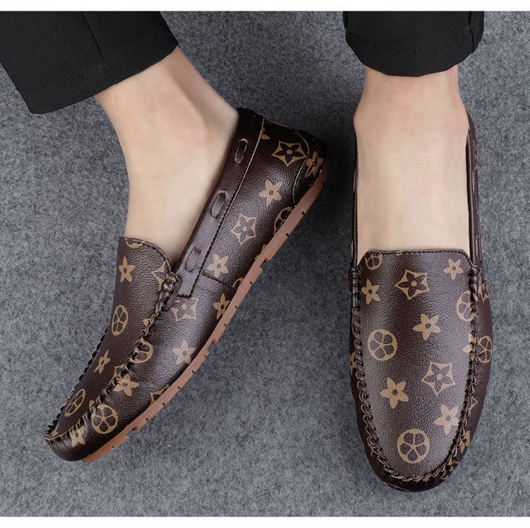 Designer Shoes Autumn New Men's Leather Shoes Men Handmade Small Leather Shoes Foreign Trade Large Size Casual Shoes 37-45 Free Shipping