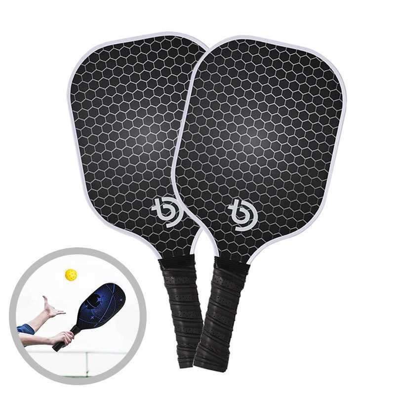 1 Set High Performance Pickleball Rackets Made Of Fiberglass And PP Honeycomb For Durability And Speed Outdoor Games Gear J250926