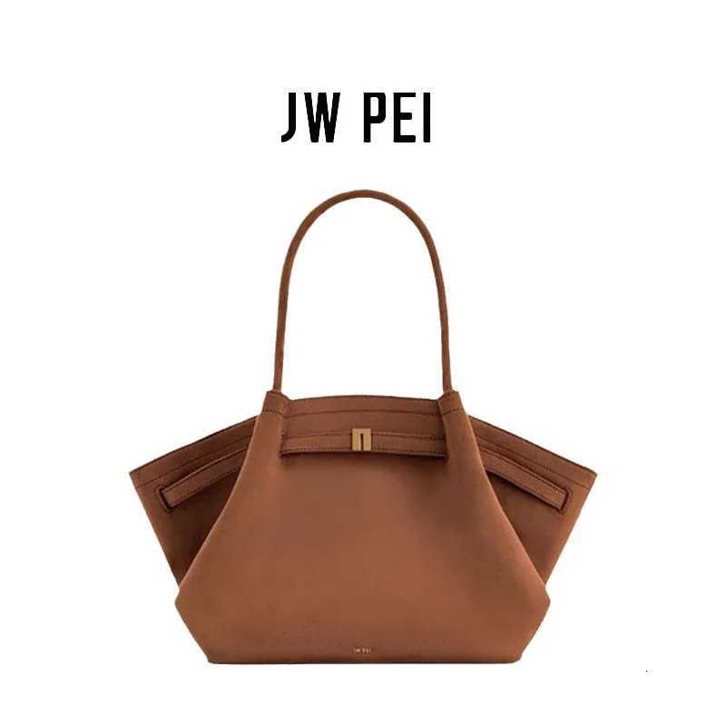 2025 JWPEI Dumpling Bag Size Suede Soft Bag Fashion Tote Shoulder Underarm Tote HundredW250926