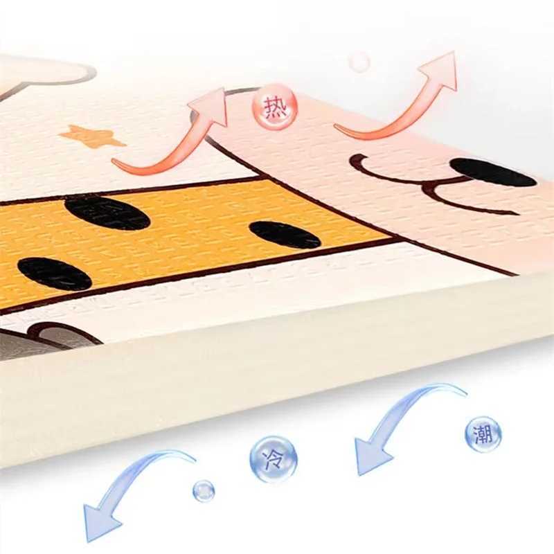 Thick 1CM EPE Baby Activity Gym Baby Crawling Play Mats Folding Mat Carpet Baby Game Mat for Childrens Safety Mat Rug Nontoxic C250926