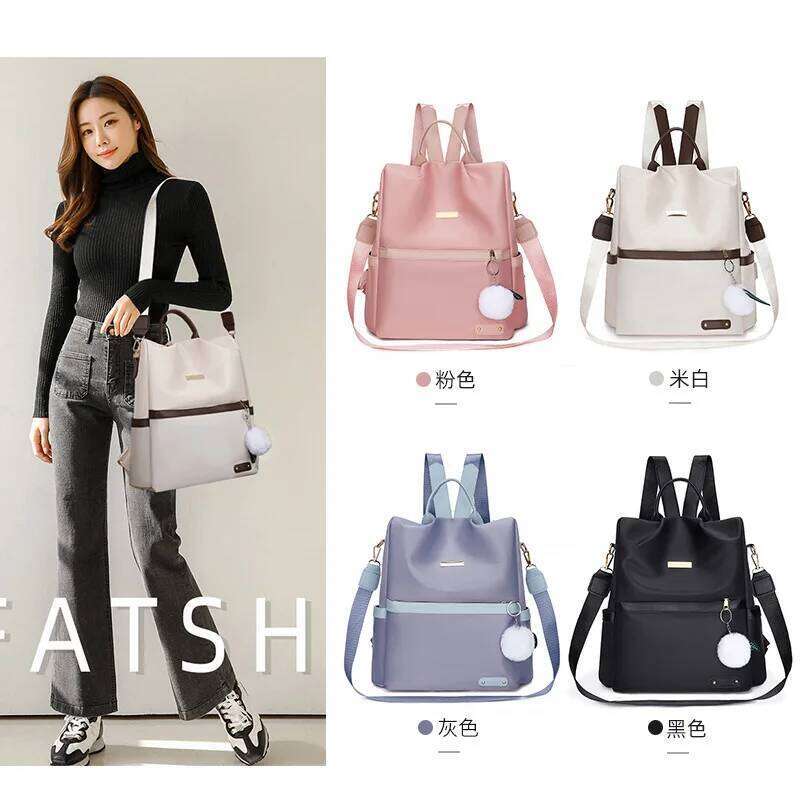 fashion woman shoulder anti-theft bag for women Ultra lightweight large capacity travel backpack schoolbag