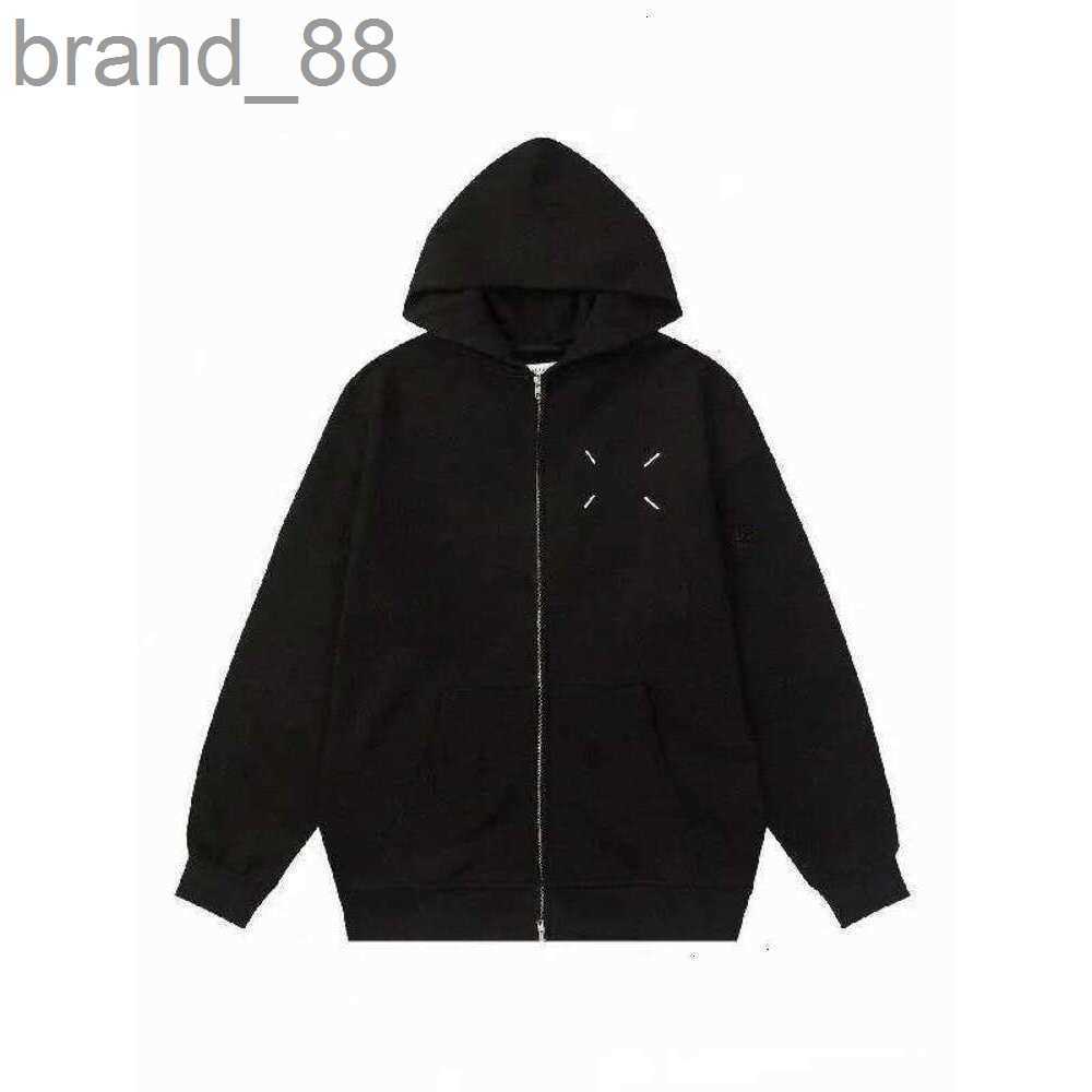 Masionly Margelas Hoodie Designer Y2k HighQuality Polyester Mixed With Cotton Breathable Fashionable Classic High Street HipHop Mens Margiella Tracksuit 3B3