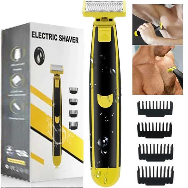 Haircut Mens Shaver Razor Sensitive Areas Shaving Machine Men Hair Removal Epilator Trimmer for Bikini Full Body Washed Shaver R250926
