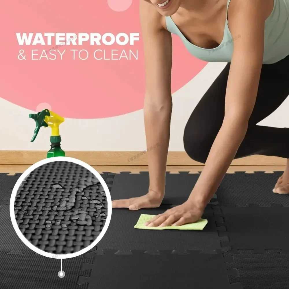 16Pcs EVA Foam Interlocking Puzzle Mat Baby Play Mat Gym Floor Rug Baby Toys Baby Play Gym for Playroom Floor Carpet Home Decor C250926