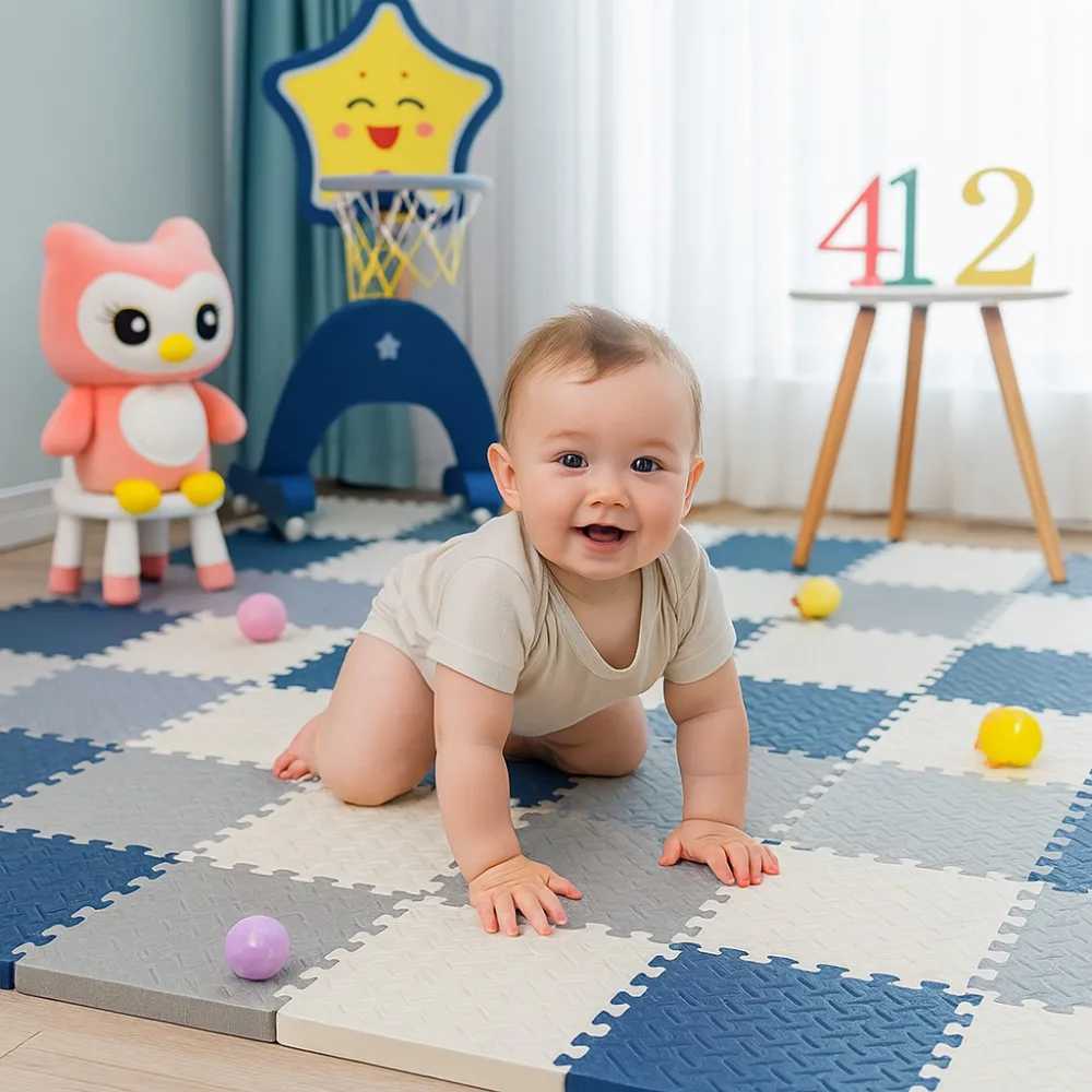 820 Pieces of Baby Mats for Mothers and Children Antifall Carpets BPAfree Childrens Holiday Birthday Gifts Baby Products C250926