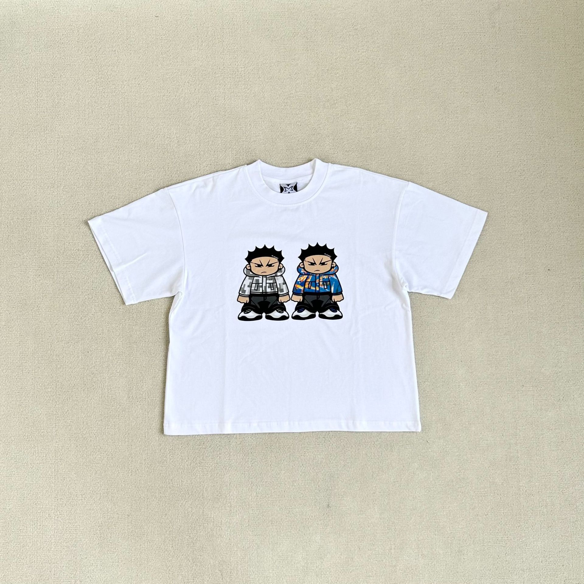 Men's T-shirts Mertra Luxurious Design Hip-hop Niche Bestsellers Printed Black White And Gray Camouflage Comfortable Cotton Round-neck For Both M