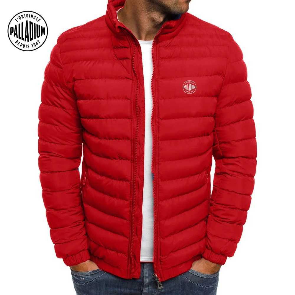 Palladium Mens Warm Down Jacket Brand Casual Fashion Coat Standing UR Winter W250926