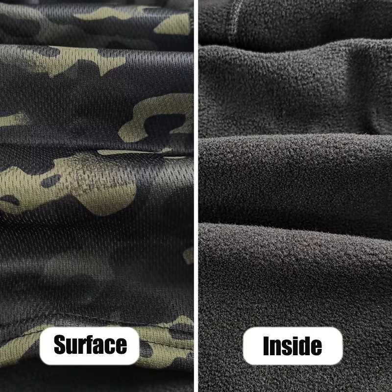 Winter Fleece Warm Camouflage Outdoor Movement Coldproof Ski Cycling Hunting Full Face Mask Motorcycle Mask Helmet Lining Z250926