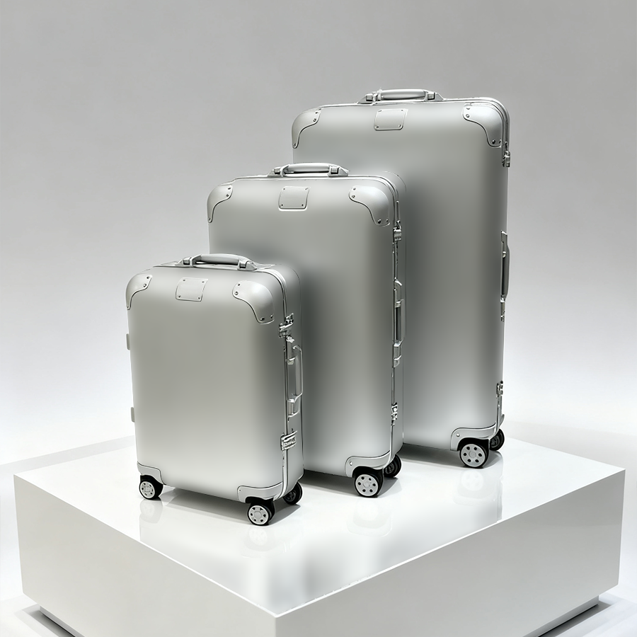 Luggage Designer Rim0 Suitcases Trolley Case High Quality Super Large Capacity Aluminum Frame Luggage With Wheel Password Travel Suitcase Suitcase Set Travel Bag