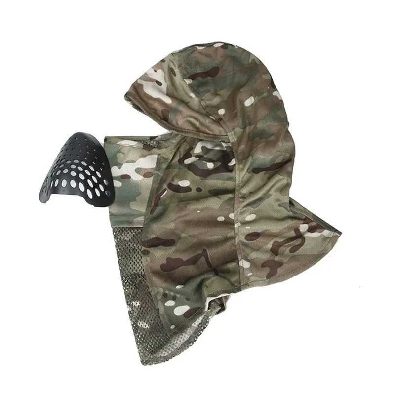 CS Tactical Camo Head Cover Mesh Balaclava Full FaceMask Sunscreen Dustproof Fullwrapped Headscarf Z250926