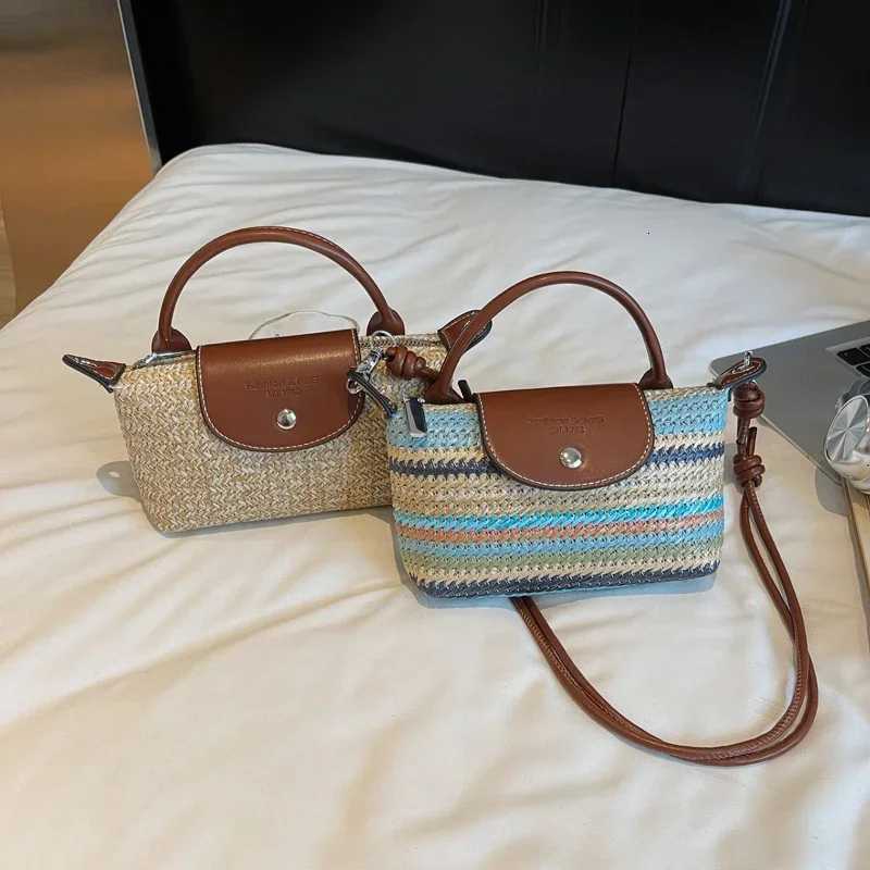 2025 Simple Yet Stylish Shopper Tote Bag With Large Capacity Solid Color And Crossbody Strap OptionW250926