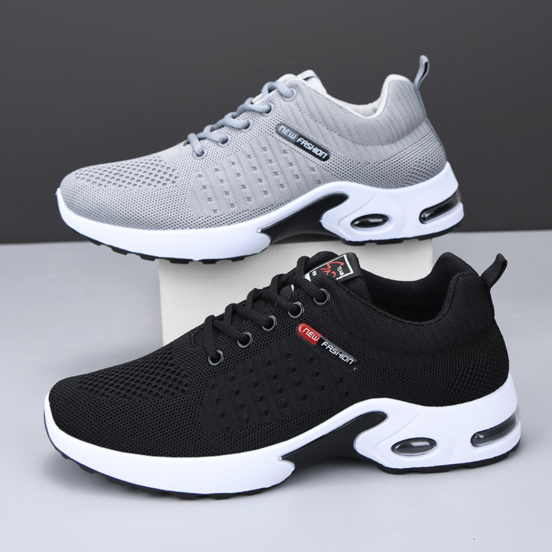 Men's New Breathable Soft Sole Running Lightweight Casual Sports Shoes Men Sneakers