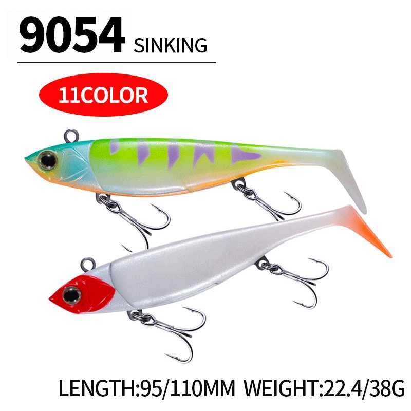 1pcs 22g38g Jig Pesca Artificial Jig Hear T Tail Soft Lure Seabass Flatfish Bait Metal Jig Vibration Jigging Lure 9054 W250926