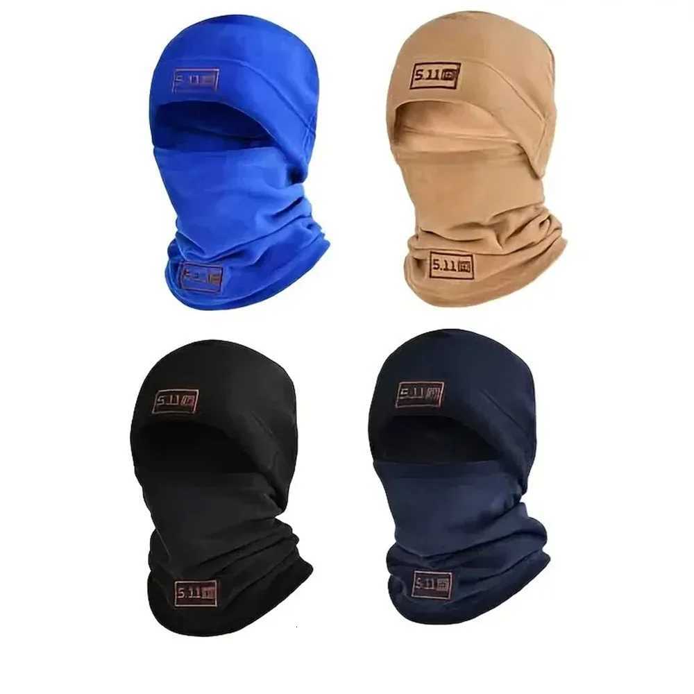 Winter Warm Outdoor Fleece Hat Scarf Thickened Autumn and Winter Men and Women Coldproof Warm Mountaineering Riding Mask Set Z250926