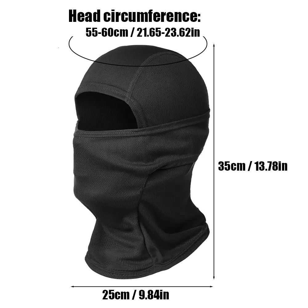 3PcsSet Unisex Sunscreen Breathable Balaclava Hat Men Cycling Full Face Mask Outdoor Sports Fishing Running Hiking Skiing Mask Z250926