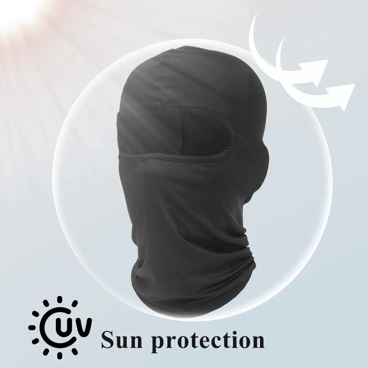 Motorcycle Balaclava Quickdrying Full Face Mask AntiUV Motocross Motobike Racing Helmet Liner Windproof Scarf MTB Headgear Men Z250926