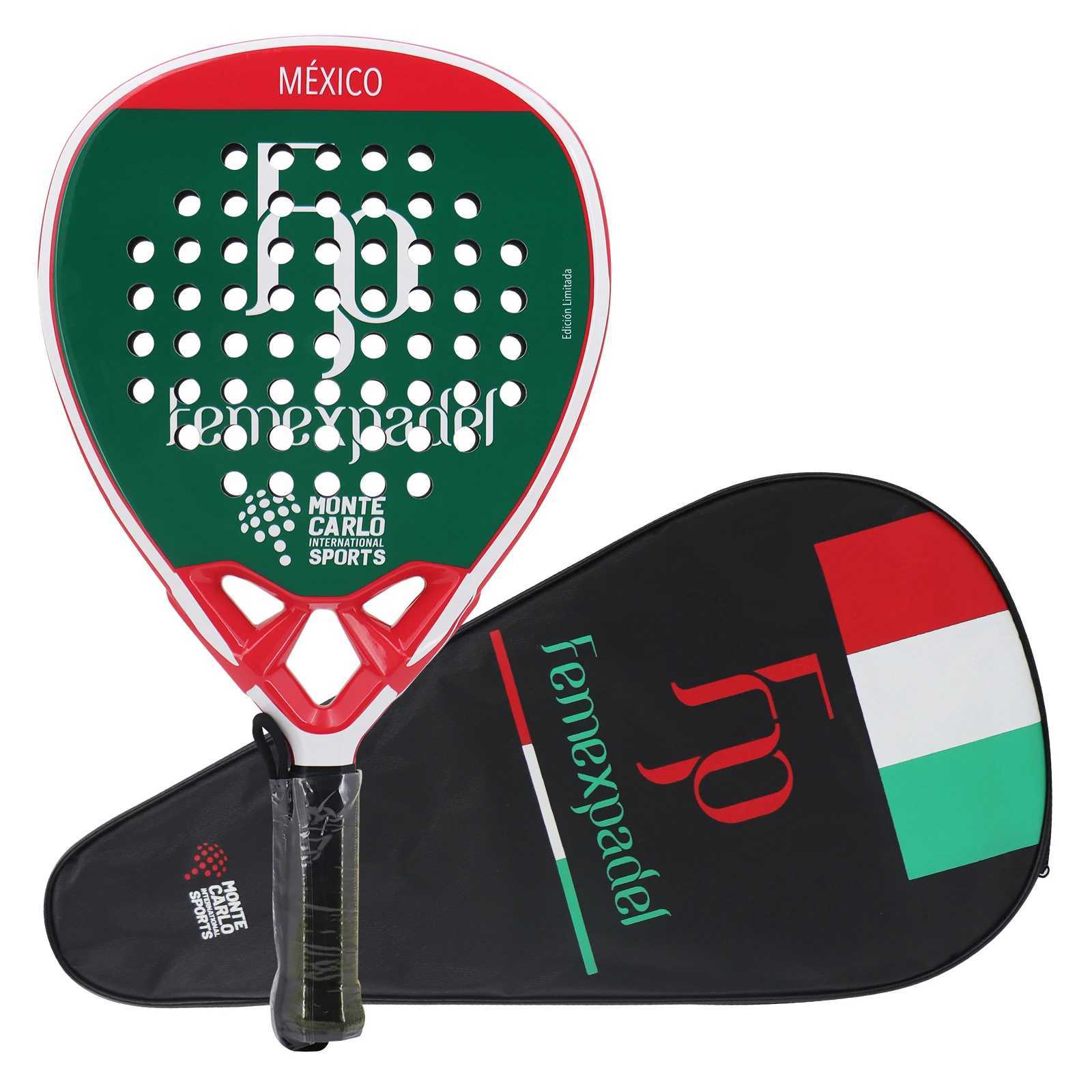 3K18K Padel Racket Carbon Fiber Lightweight Padel Tennis Racquets High Quality Diamond Shape With Cover For Men Women Unisex J250926