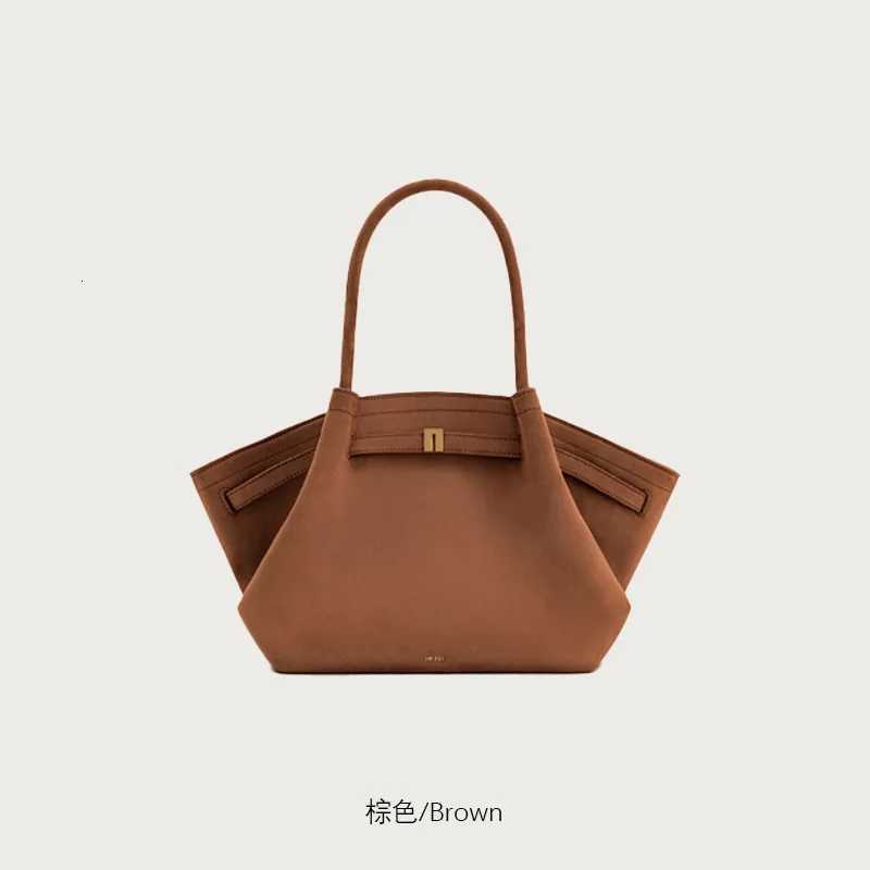 JW Tote Bag 2025 New Highend Suede Commuter Bag Large Capacity Handheld Shoulder Dumpling Bag Fashion Versatile Purse for WomenW250926