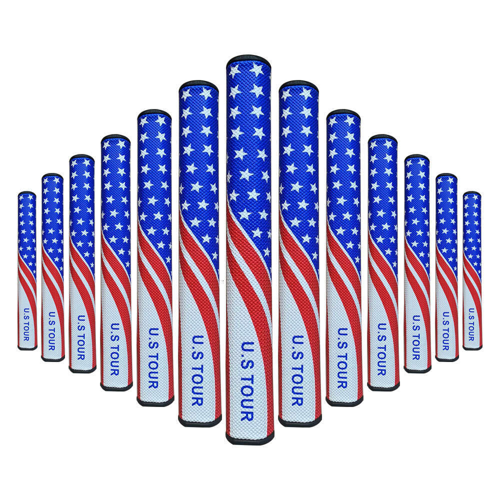 American Flag Pattern EVA Lightweight Golf Putter Grip - Universal Non-Slip Club Grip for Men & Women