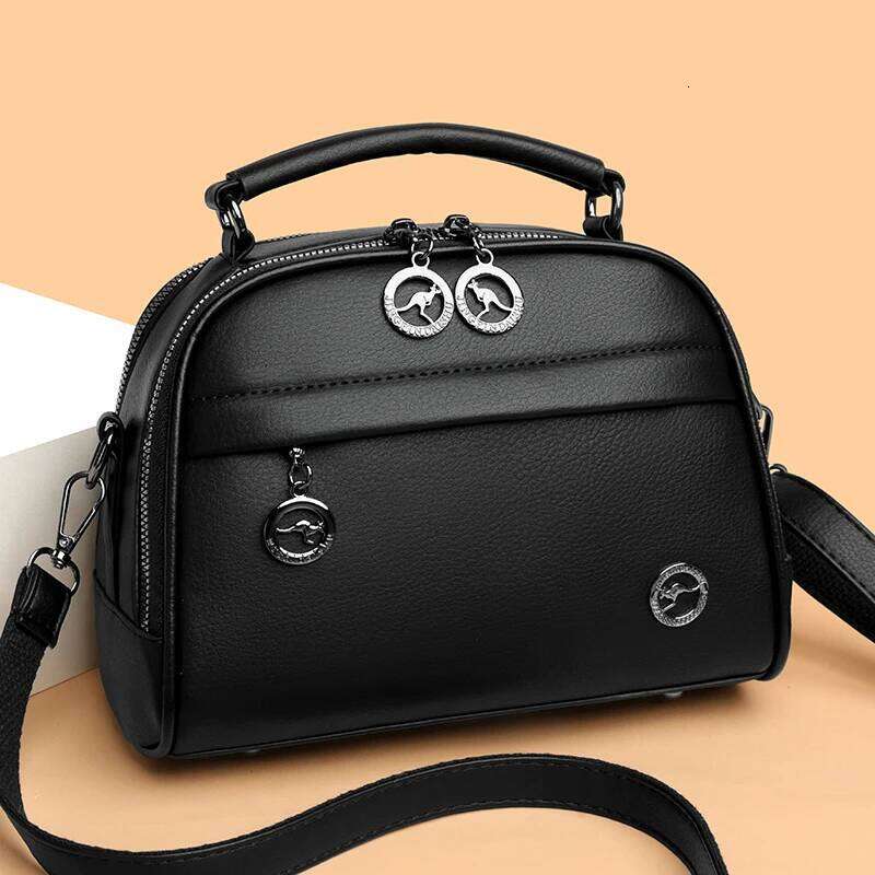 Fashionable Women Handbag Retro Trendy Shoulder Bag High Quality Soft Leather Women's Square Bags Famous Designer Wallet