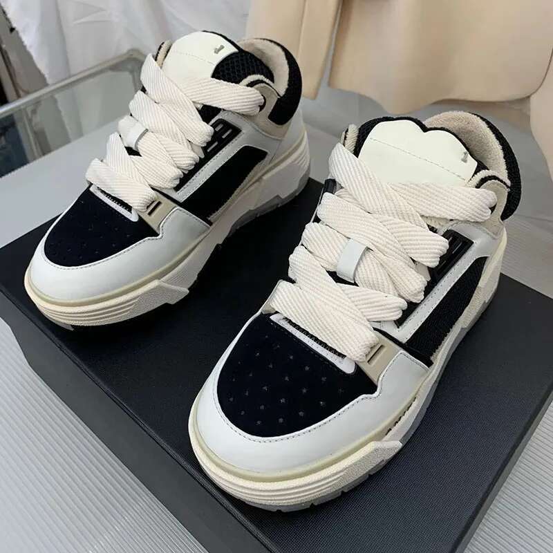 Shoe Mens Shoes Bread Sneakers Unisex Designer Chunky Platform Men Women Nubuck Mesh Leather Lace-Up Shoe Mens Classic casual shoes Men Designers shoes size36-46