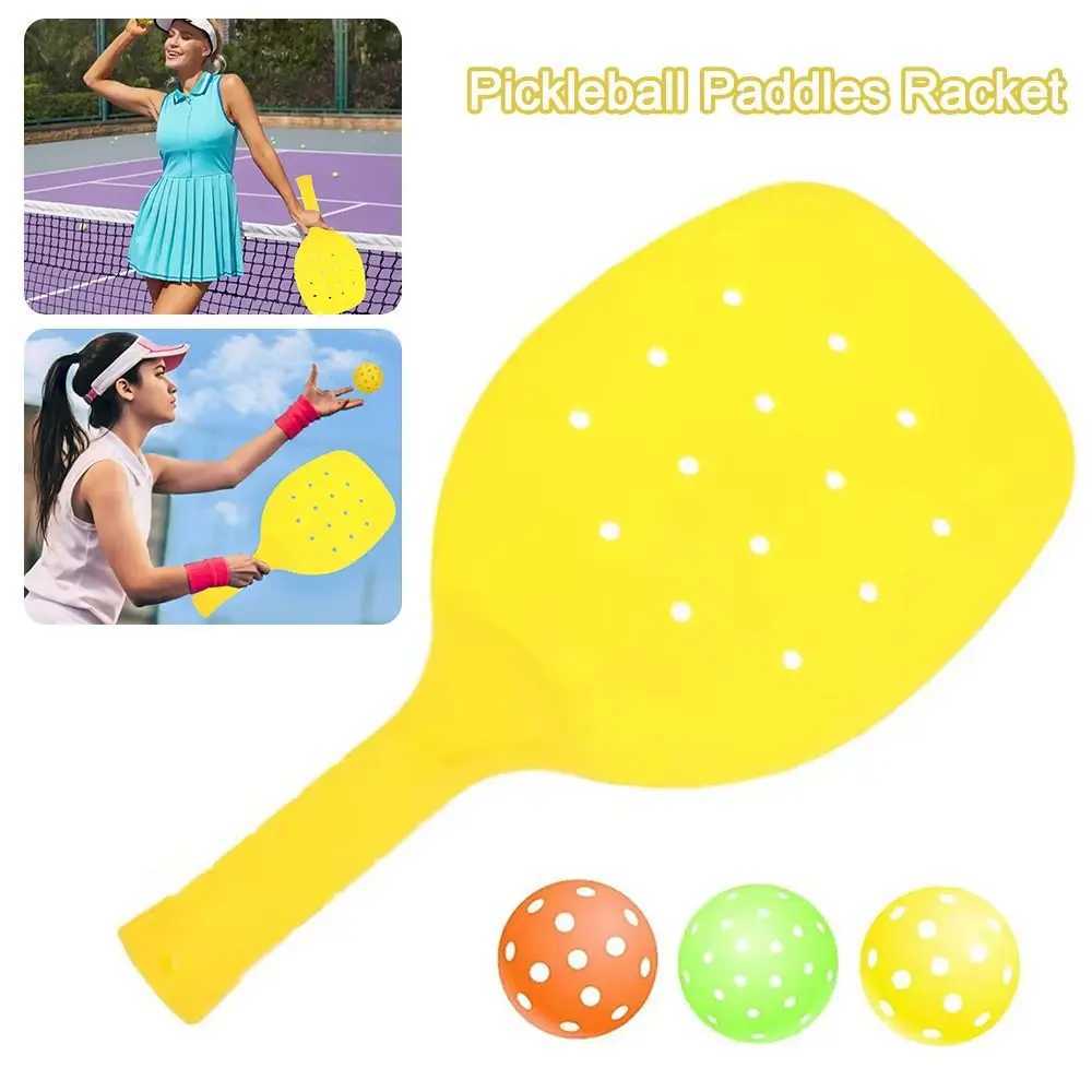 Non Slip Grip Pickleball Paddles Racket Lightweight Sturdy Tennis Racket Comfortable Multifunction Pickleball Racquets J250926