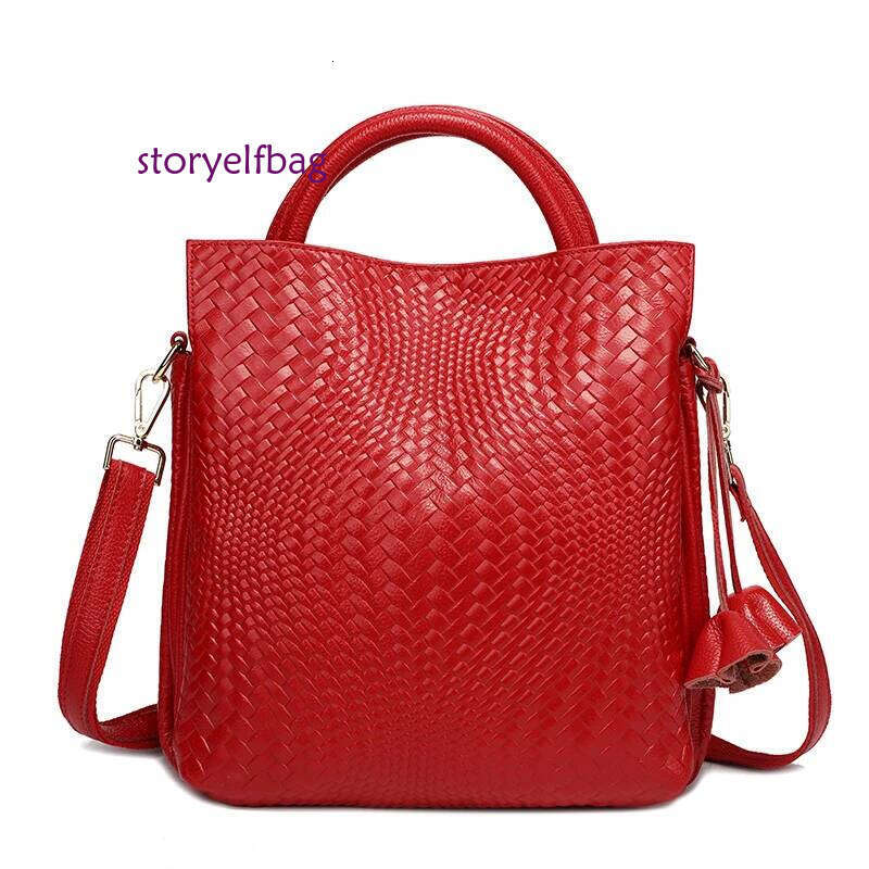 Top Layer Leather Handbags Minimalism Soft Calfskin Casual Tote Bag Fashion Women ladies handbag