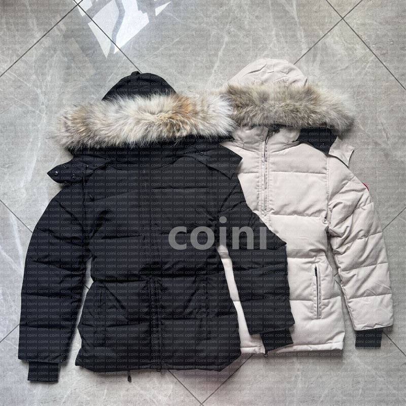 Women Canada Puffer Jackets Designer goosecoats Pull rope down Jacket Winter Parka Coats Real Wolf Fur Outdoor Wyndham Windbreaker Removable Outerwear