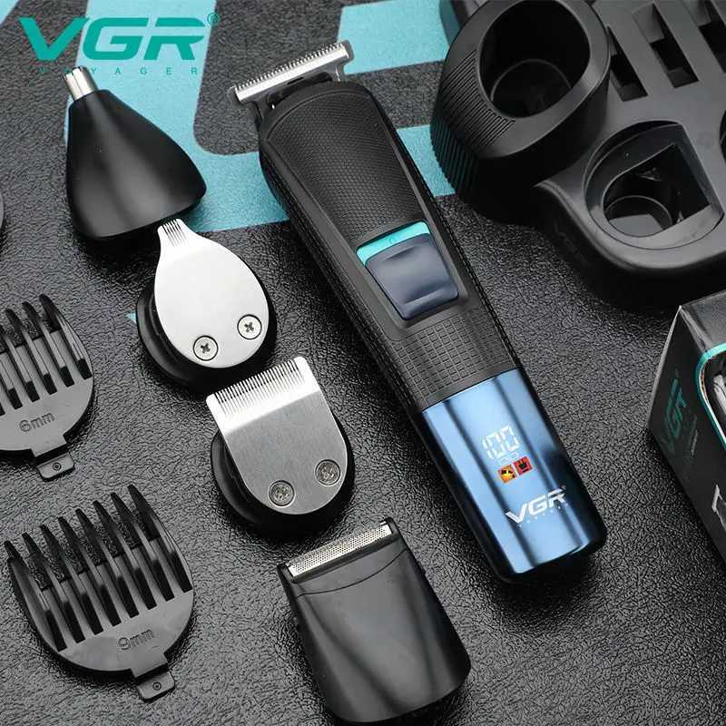 108 New Multifunctional Hair Clipper 5in1 Rechargeable Shaving Nose Sideburns Electric Trimmer For Men USB Multi functio R250926