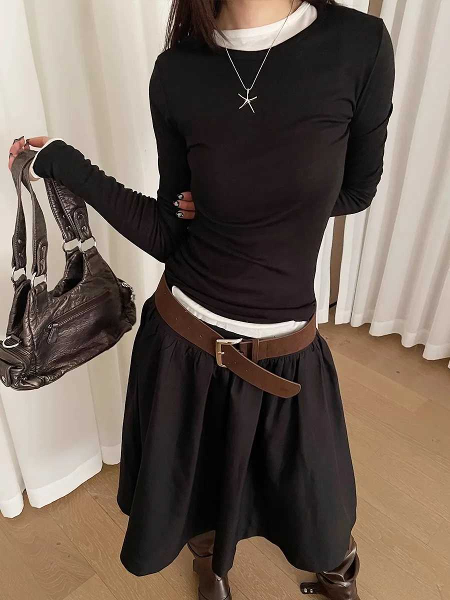 Fashionable Versatile Belt For Women Vintage Style With Skirt And Jeans Waist Cincher For Spring 2025 New Leather Belt L250926