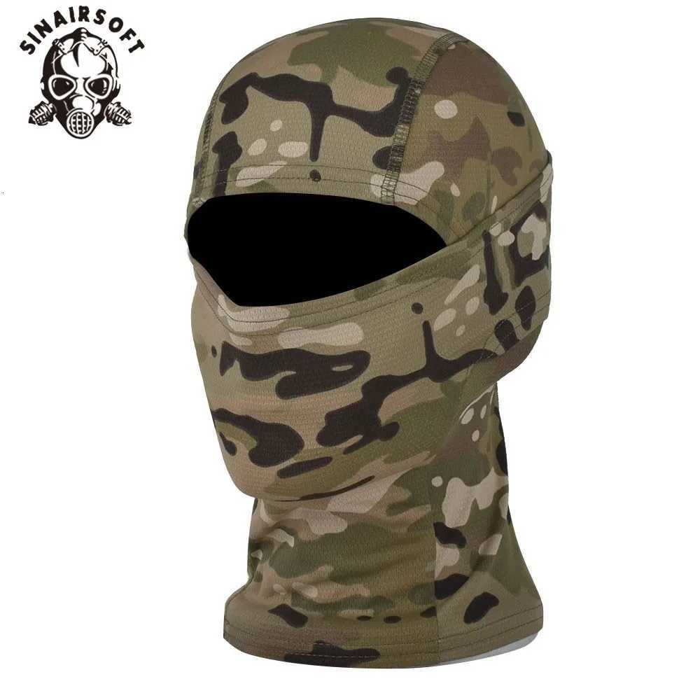SINAIRSOFT USMC Seal Sniper Breathable Rattlesnake Tactical Full Face Mask For Airsoft Hunting Paintball Bicycle Cycling Z250926
