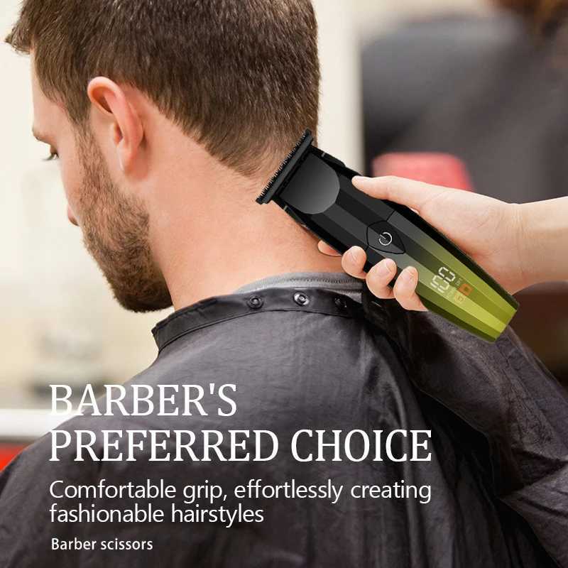Hair Trimmers Professional Body Trimmer Electric Hair Clippers Rechargeable Hair Trimmers Cordless Clipper for Men R250926