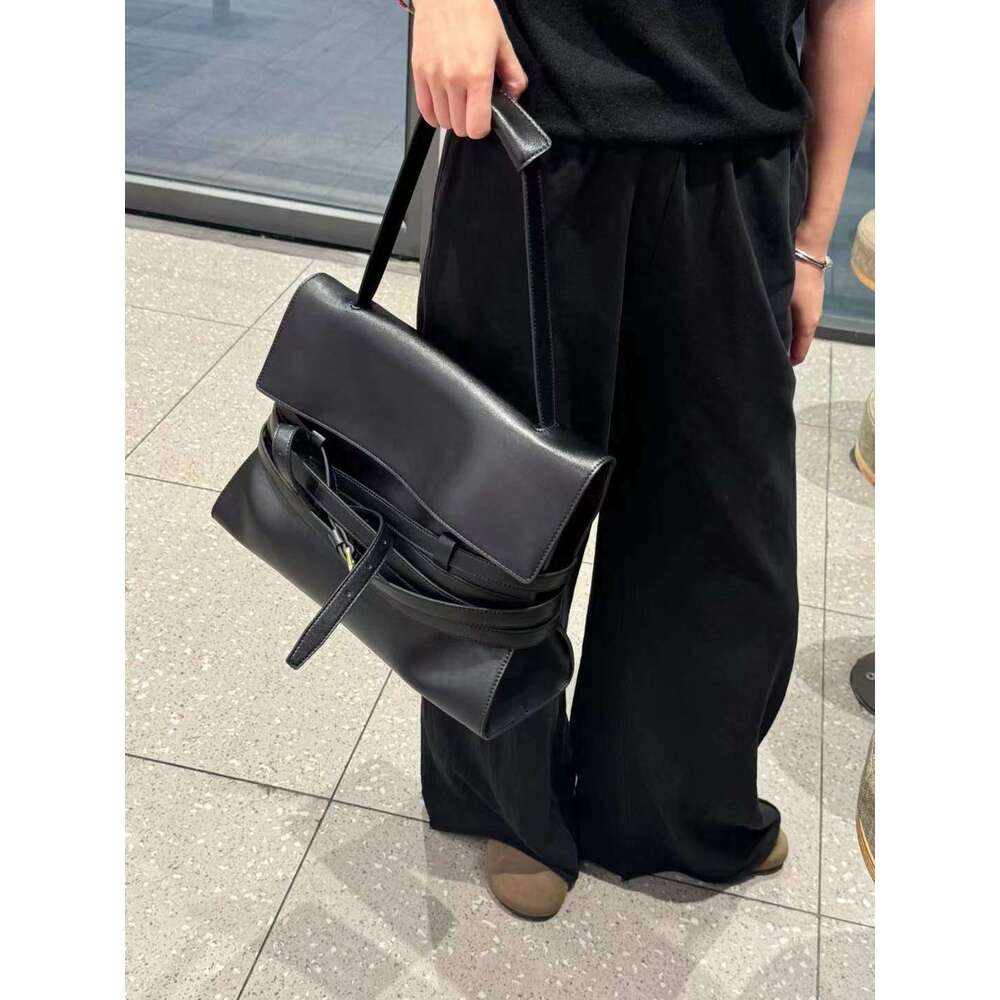 Designer Bags High Quality Genuine Leather Bags Autumn Winter Handbags Purses Luxury New In Cowhide Belt Buckle Underarm Shoulder