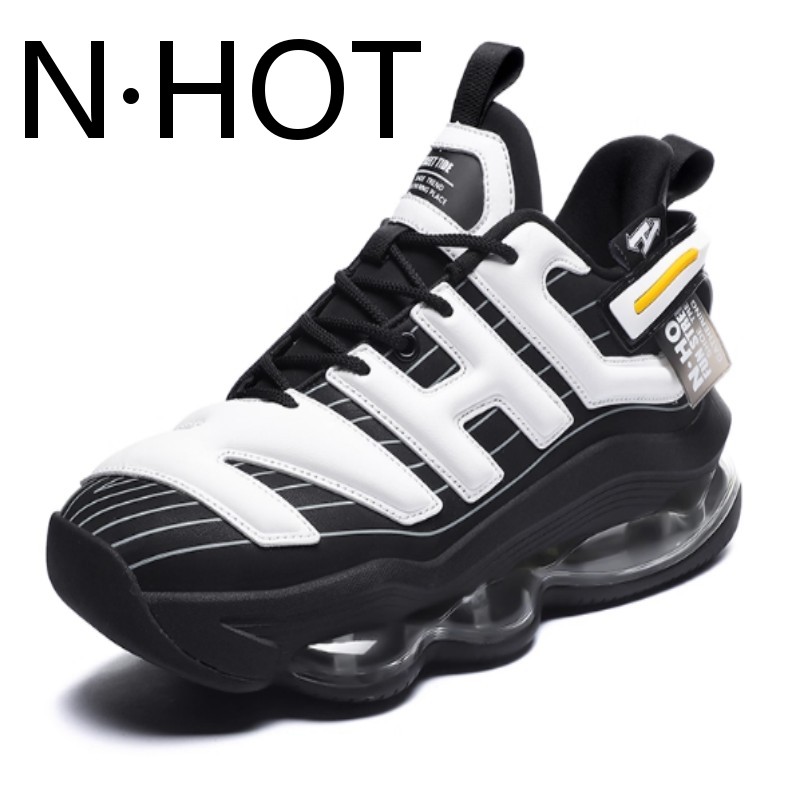 NHOT New Designer Outdoor Sports Shoes With Thick Sole And Increased Air Cushion Casual Running Shoes With Trendy And High-end Feel Suitable For Both 