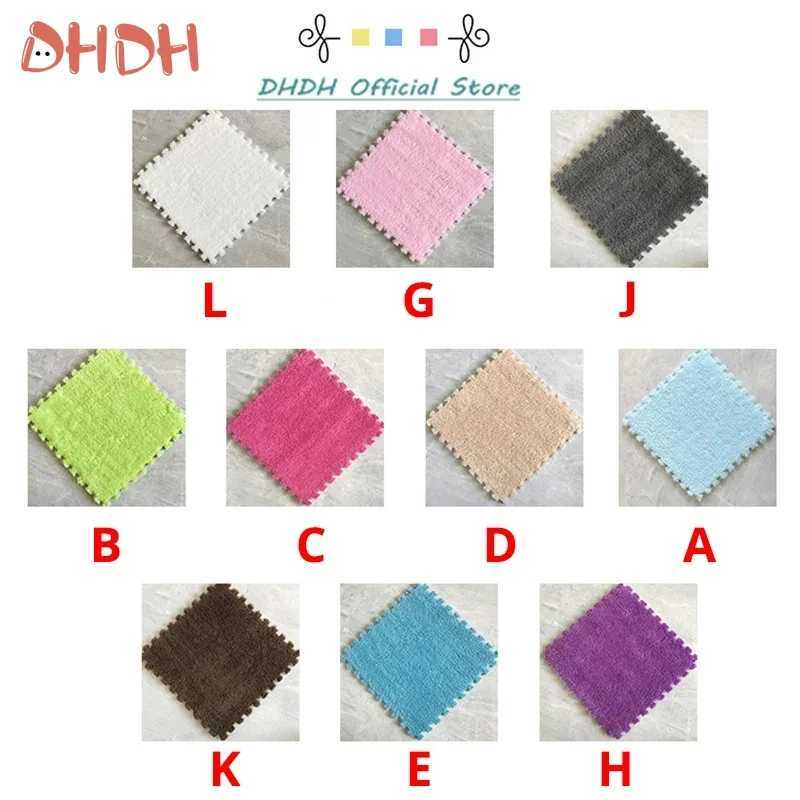 1020PCS Soft Plush Kids Carpet Baby Play Mat Childrens Rugs Toys EVA Foam Childrens Mat Puzzle Interlock Floor Mats 3030 CM C250926