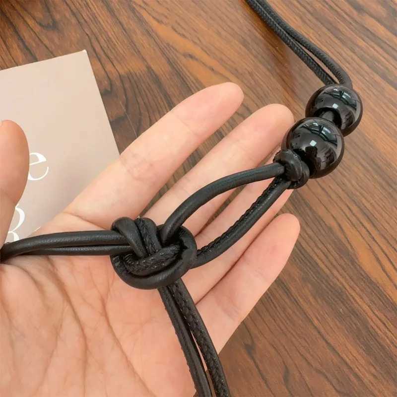 2025 New Female Waist Chain Thin Belt Simple Decoration Tie with Dress Long Waist Rope Knotted Vintage Dresses String Waistband L250926