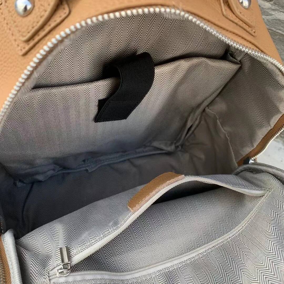 New Fashion Brand Cow Genuine Leather Women Backpacks Female Ladies Girl Student Korean Casual Designer Backpack high-quality